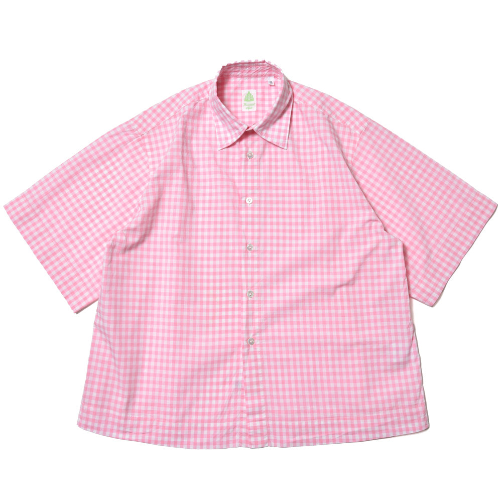 Finamore(フィナモレ)<BR>C0050/SISSI コットン ギンガムチェックシャツ