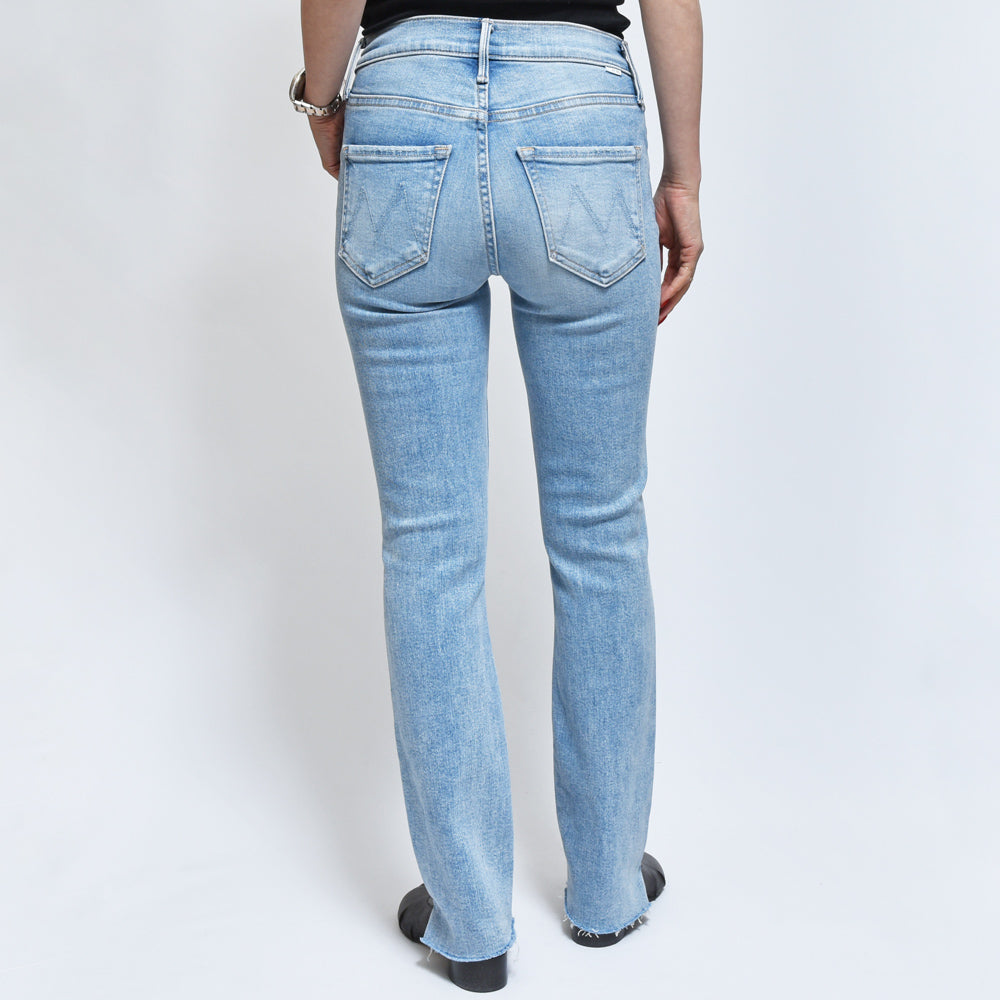 MOTHER(マザー)<BR>10816-1008 THE MID RISE DAZZLER ANKLE STEP FRAY デニムパンツ