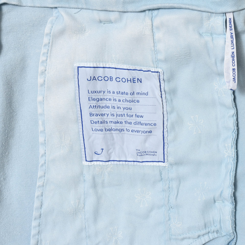 JACOB COHEN(ヤコブコーエン) ADAMアダム ウォッシュドコットンポリストレッチストレートデニム 226-12513