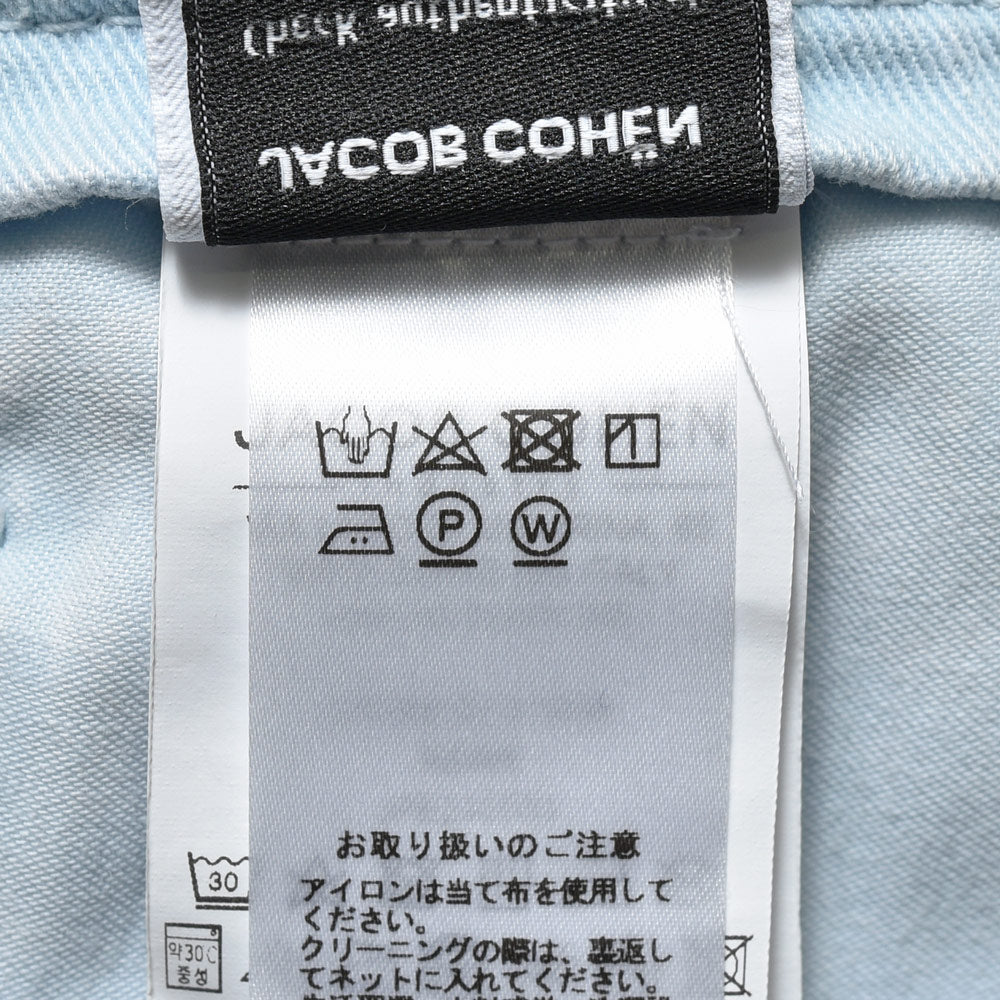 JACOB COHEN(ヤコブコーエン) ADAMアダム ウォッシュドコットンポリストレッチストレートデニム 226-12513