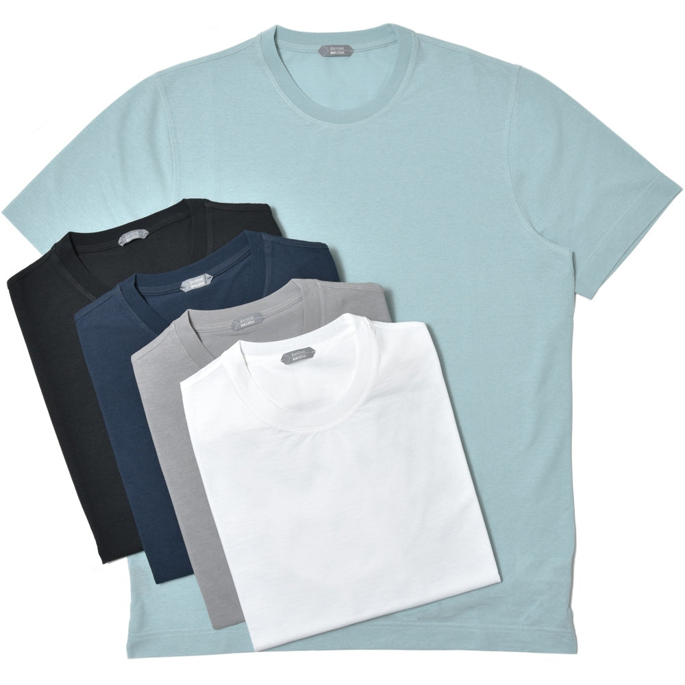 ZANONE(ザノーネ) オーガニックアイスコットンS/Sクルーネックカットソー TSHIRT MC/SLIM FIT/812597/ZG380/14494