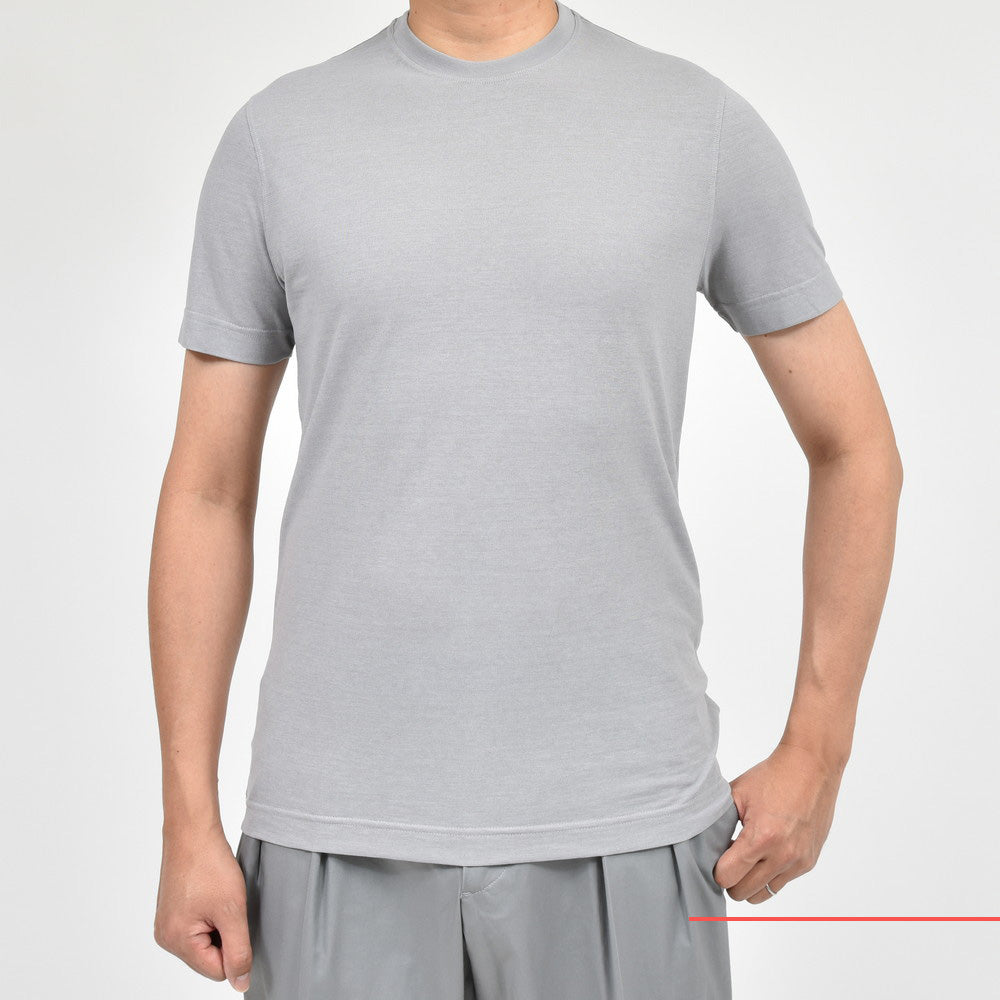 ZANONE(ザノーネ) オーガニックアイスコットンS/Sクルーネックカットソー TSHIRT MC/SLIM FIT/812597/ZG380/14494