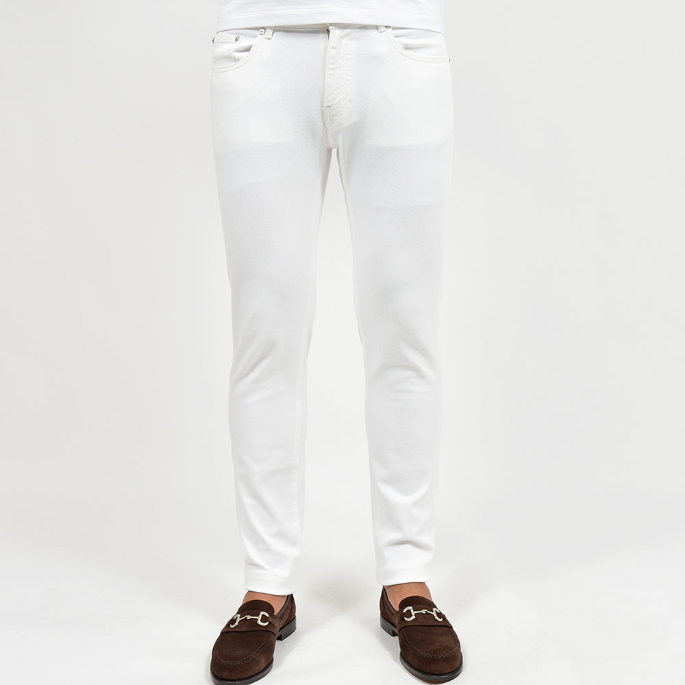PT TORINO DENIM ピーティートリノデニム コットン ストレッチ ウォッシュド ホワイトデニムパンツ ROCK/SKINNY FIT/OA14