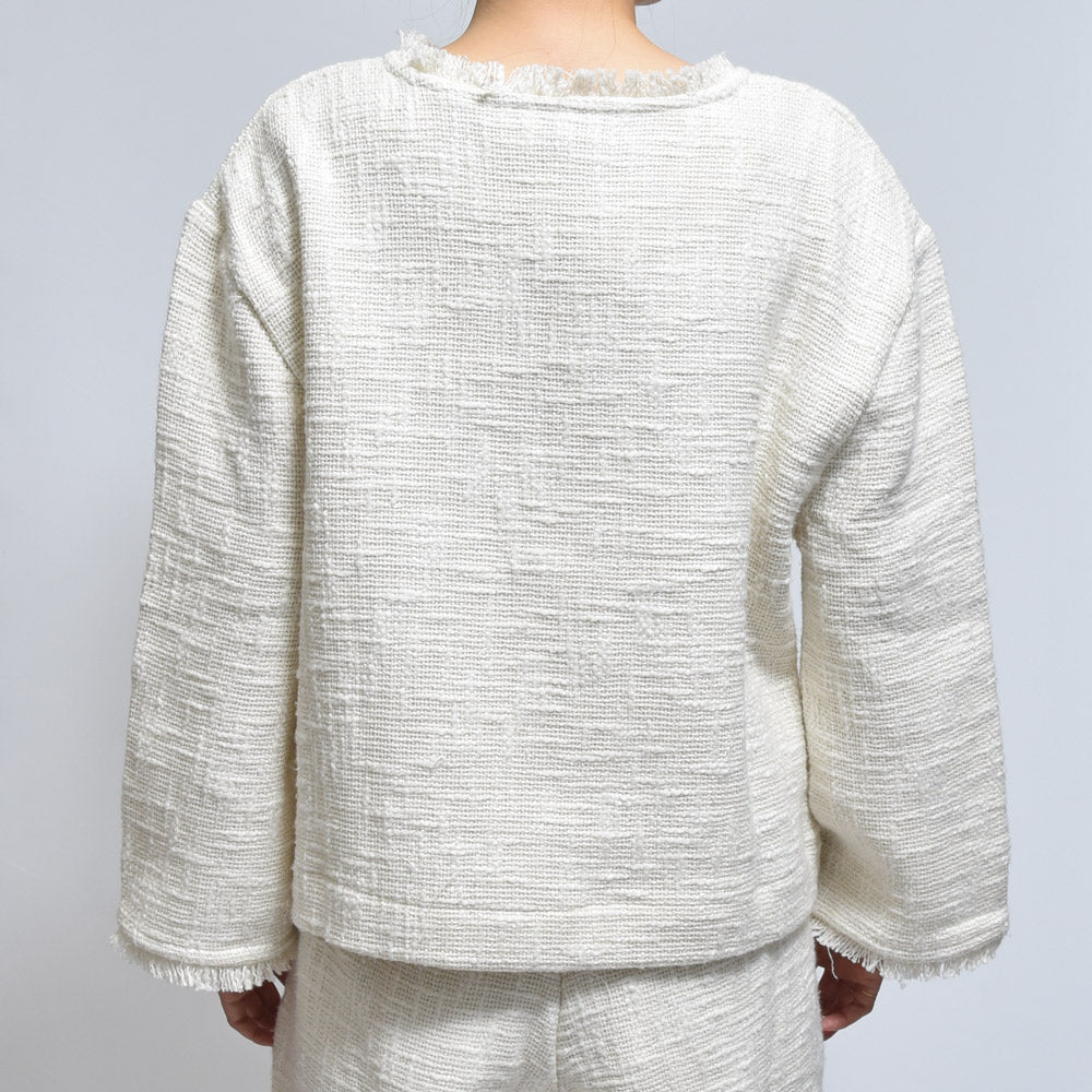 A PERFECT NOMAD(ア パーフェクト ノマ)<BR>J-SWEATER コットン ブラウス