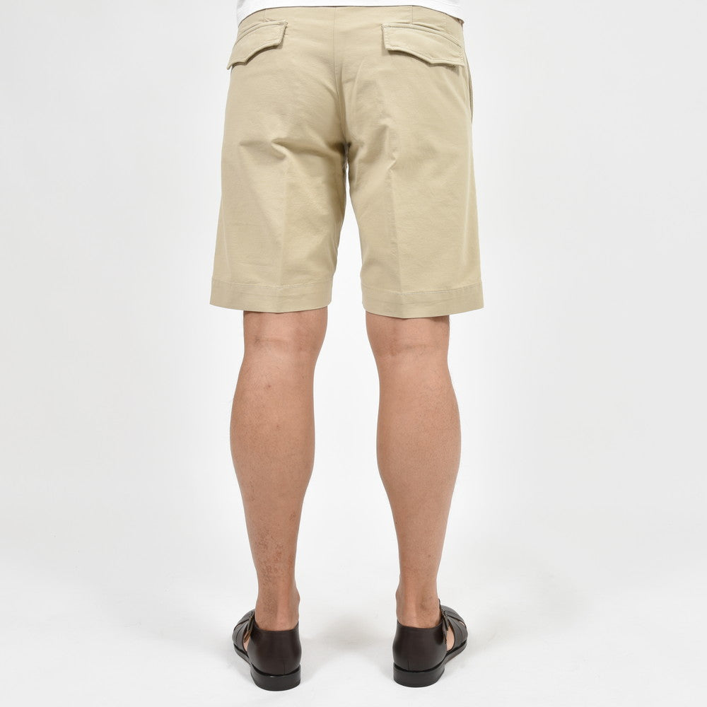 INCOTEX SLACKS(インコテックス スラックス) REGULAR FIT ガーメントダイストレッチコットンサマーサテンショーツ 15S206-90871/12512
