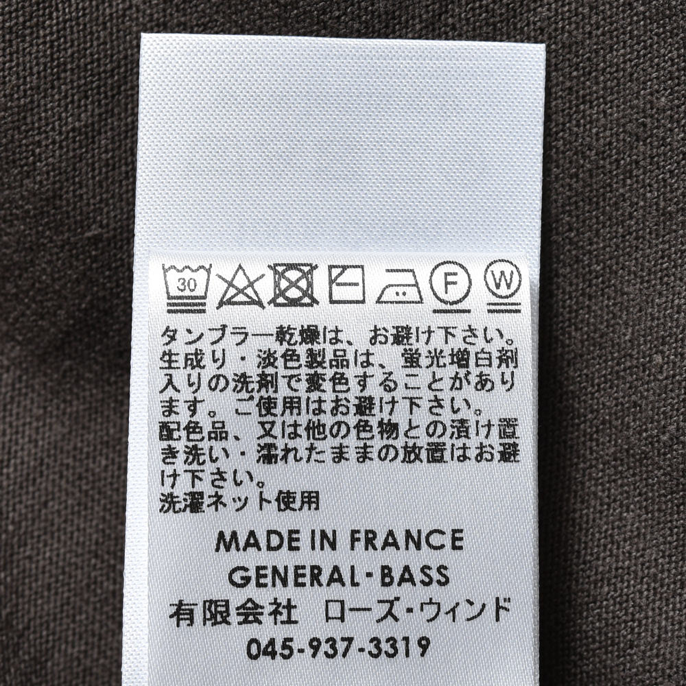 Le Minor(ル ミノア) コットンプレーンS/Sクルーネックカットソー UNI P
