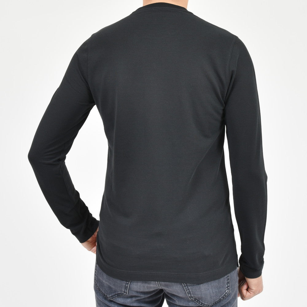 ZANONE(ザノーネ) オーガニックアイスコットンL/Sクルーネックカットソー TSHIRT ML/SLIM FIT/812643/ZG380/14417