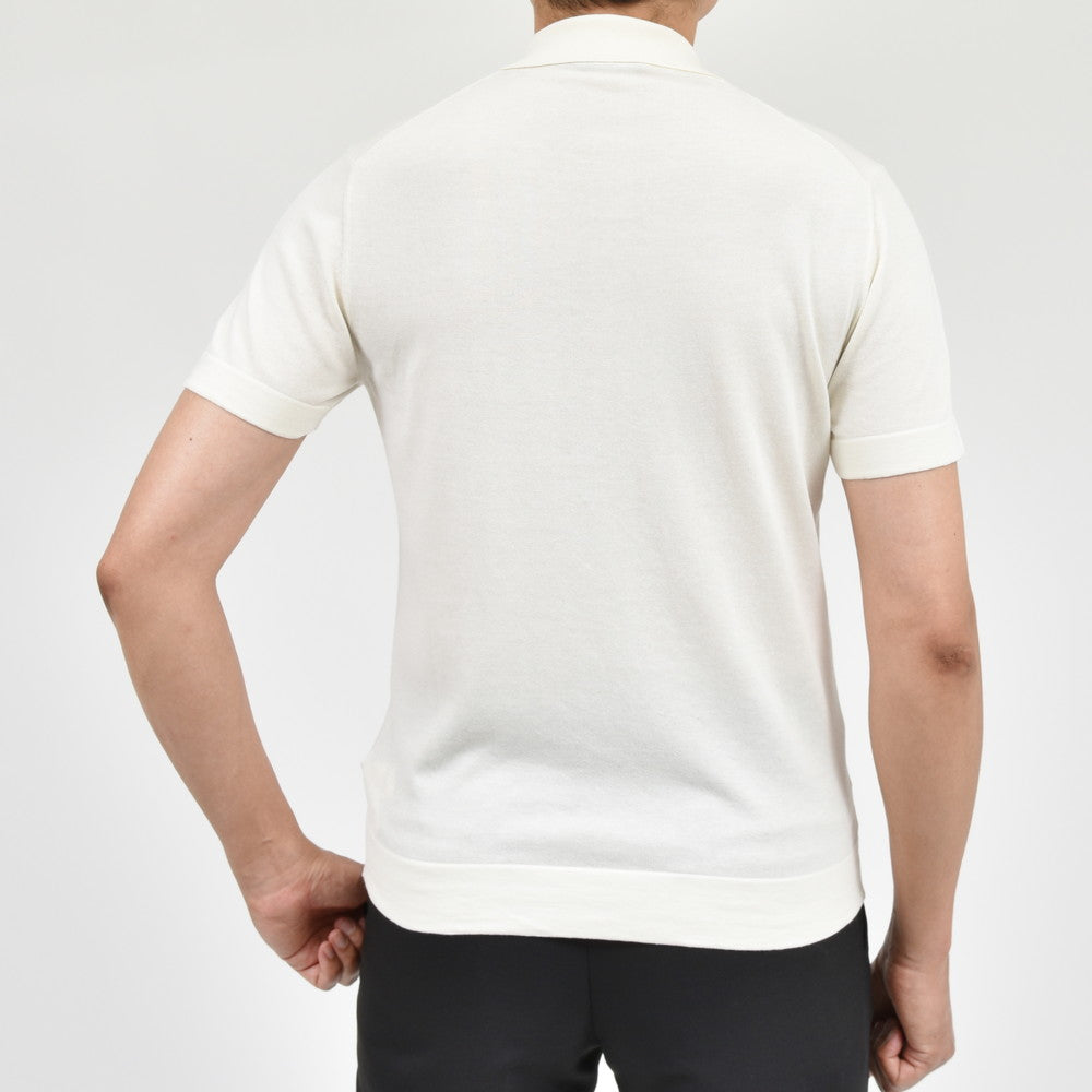 ZANONE(ザノーネ) 16ゲージコットンシルクS/Sスキッパーポロニット POLO MC/SLIM FIT/813193/ZM371 16405
