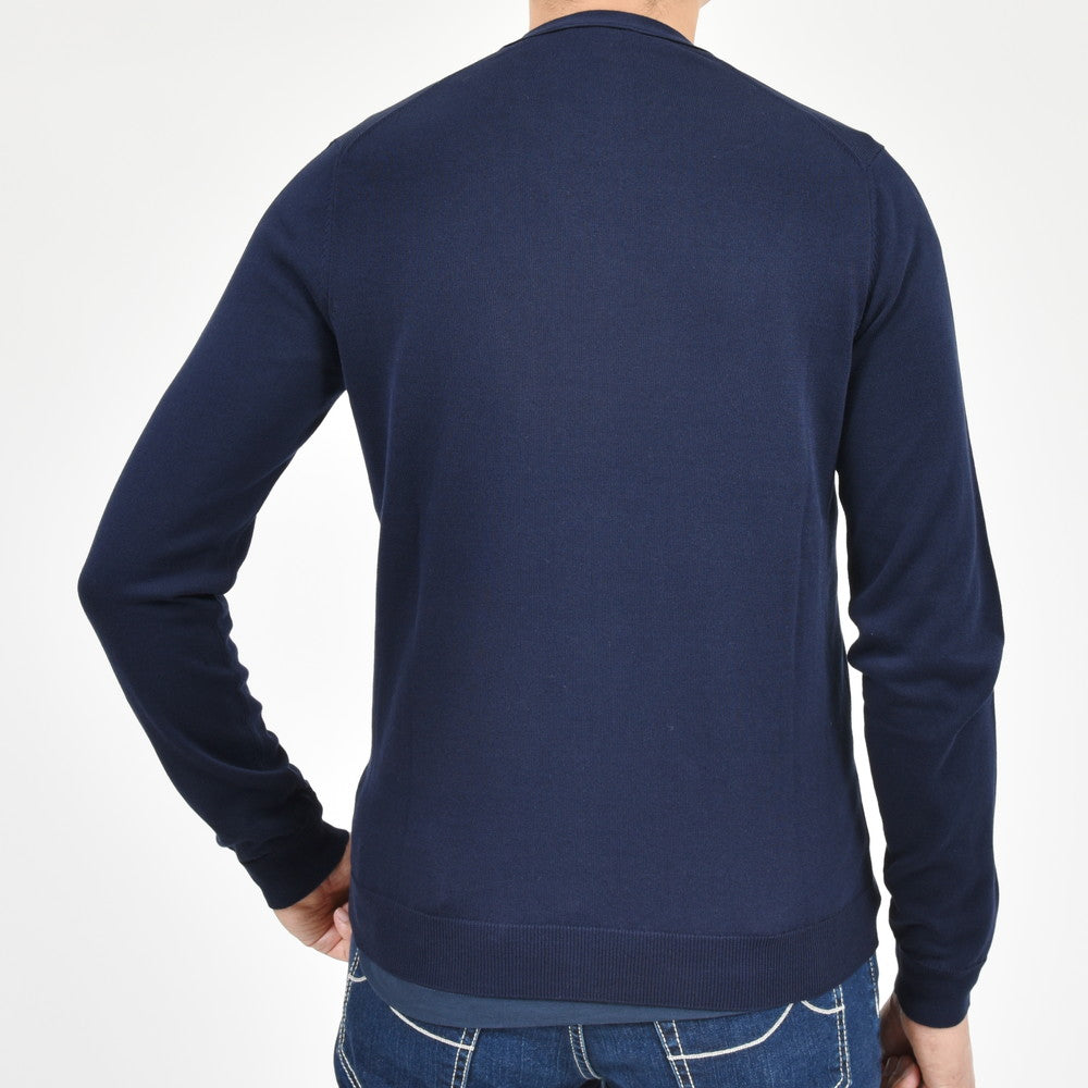 ZANONE(ザノーネ) 12ゲージクレープコットンニットカーディガン CARDIGAN/SLIM FIT/813183/ZY318/15690