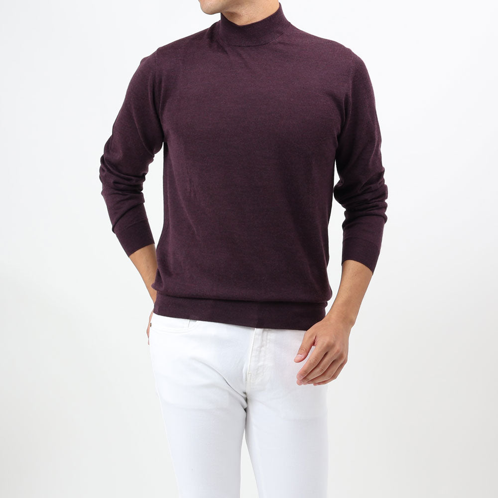 フェデリ / モックネック ニット(SILK&CASHMERE)/DERBY SPECIAL ML