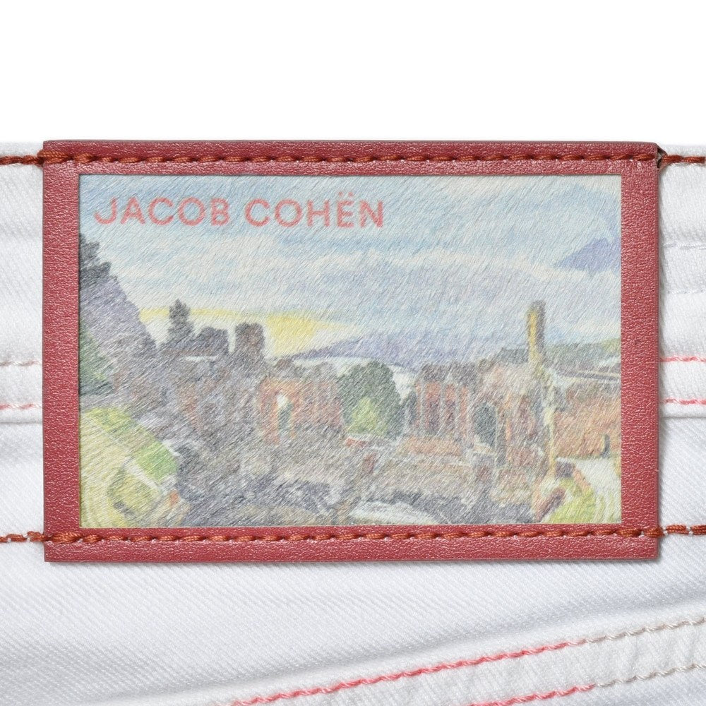 JACOB COHEN(ヤコブコーエン) BARDバード PREMIUM EDITION GRAND TOUR ウォッシュドストレッチテーパードフィットデニム U Q M04 3P/S3848/