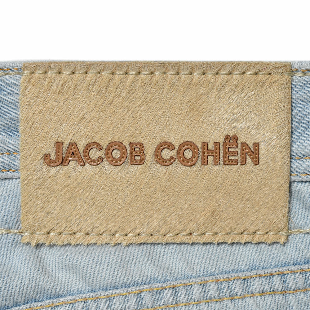 JACOB COHEN(ヤコブコーエン) BARDバード ヴィンテージウォッシュコットンスリムテーパードデニム 226-12751
