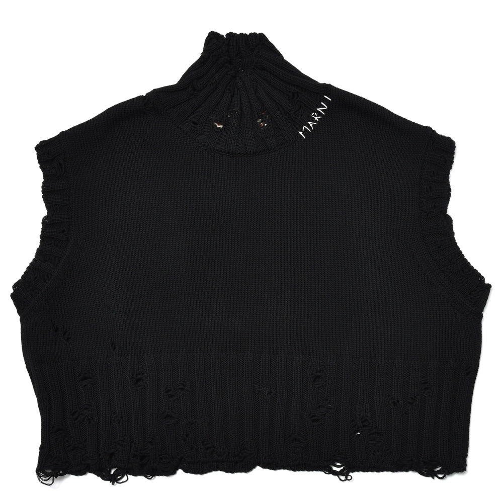 MARNI(マルニ)<BR>DVMD0140A0/UFC652 タートルネック ダメージニット