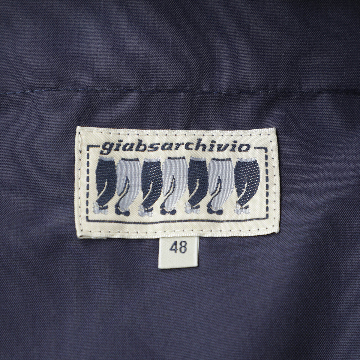 giabsarchivio(ジャブスアルキヴィオ) / 干場義雅×菅原靴店 別注 MSH/R2 永久クリースパンツ/A7072U 80/NAVY