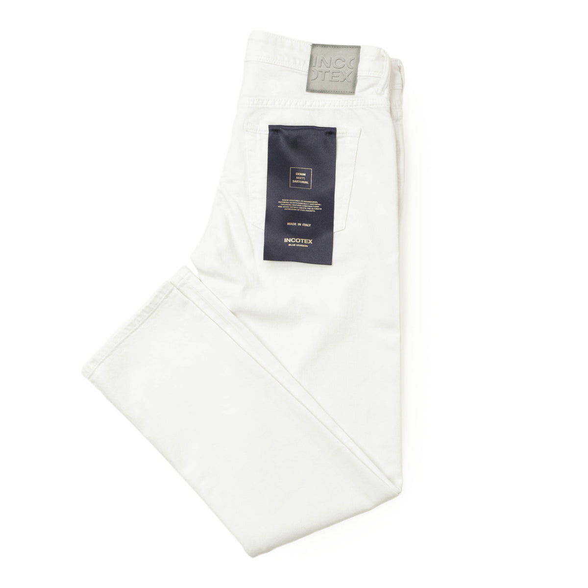 インコテックス / ウォッシュド ストレッチ デニム/SLIM FIT BLUE DIVISION/BDPS3 00530/111 ホワイト