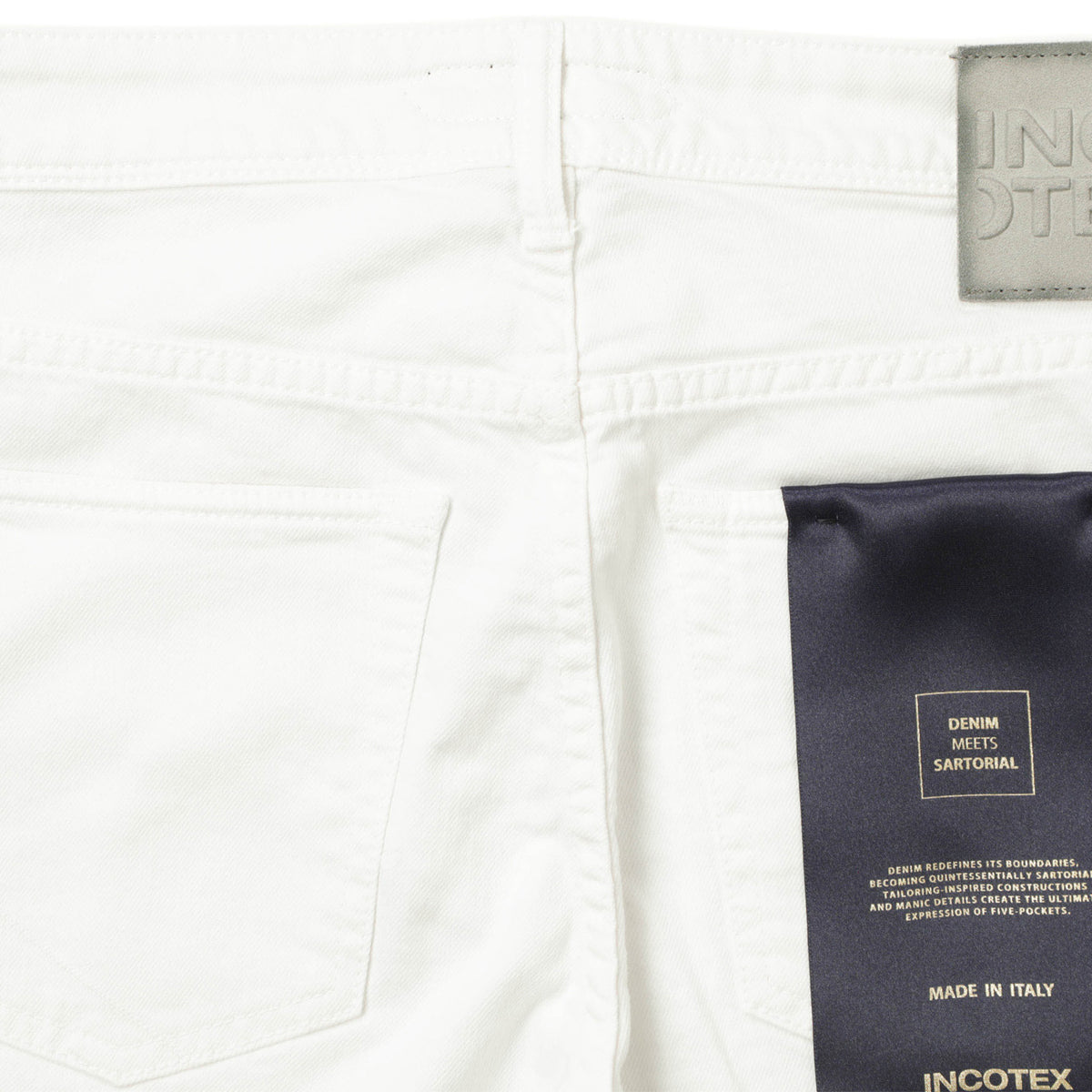 インコテックス / ウォッシュド ストレッチ デニム/SLIM FIT BLUE DIVISION/BDPS3 00530/111 ホワイト