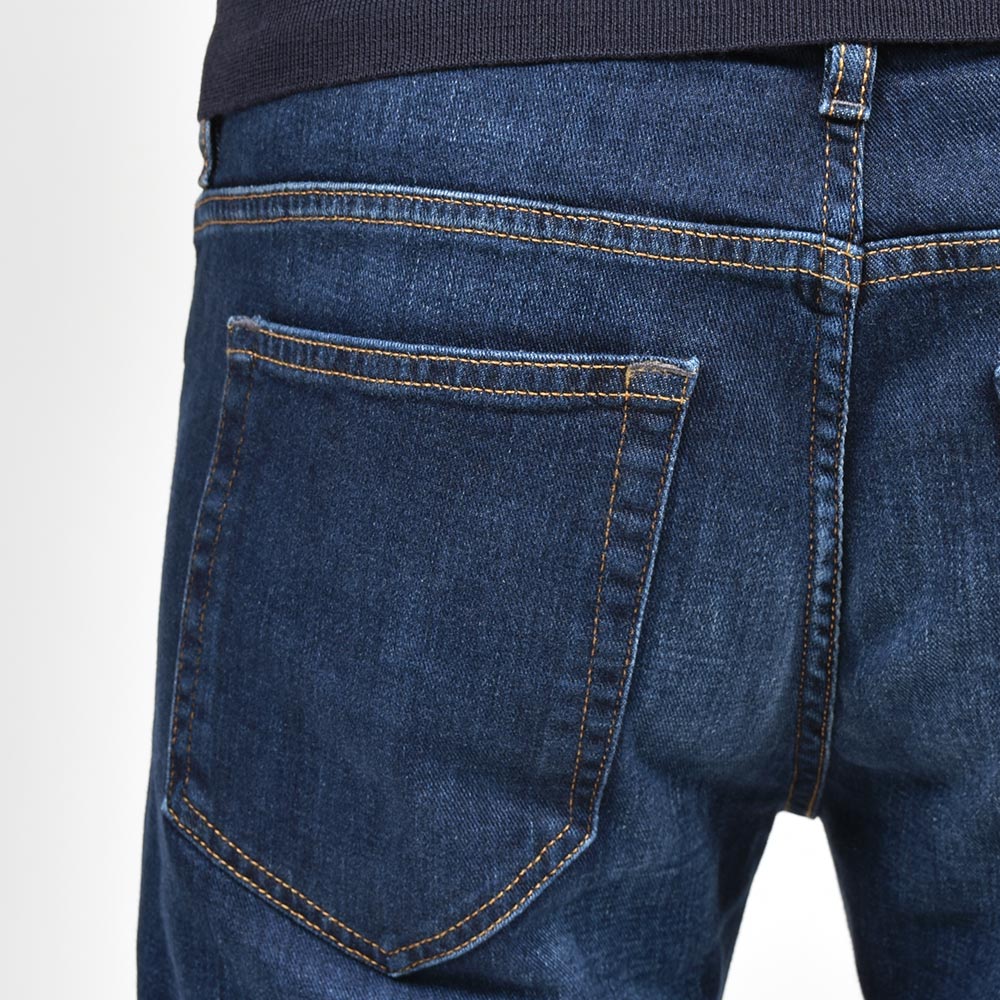 PT TORINO DENIM ピーティートリノデニム コットン ポリエステル ストレッチ ウォッシュド デニムパンツ SWING/SUPERSLIM FIT/CA5930