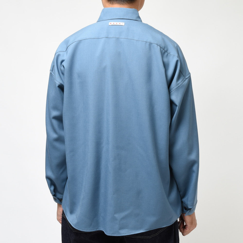 MARNI(マルニ) ウールトロピカルシャツ CUMU0061A3 TW839