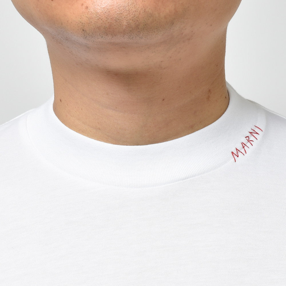 MARNI(マルニ) オーガニックコットンクルーネックロゴS/Sカットソー(3枚セット) HUMU0223X3 UTCZ68