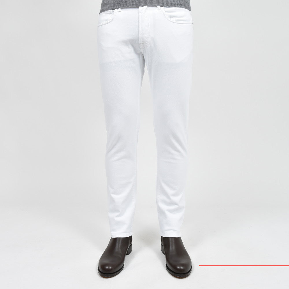 INCOTEX BLUE DIVISION(インコテックス ブルーディヴィジョン) Slim Fit ストレッチホワイトデニム BDPS0003-00530111/11609