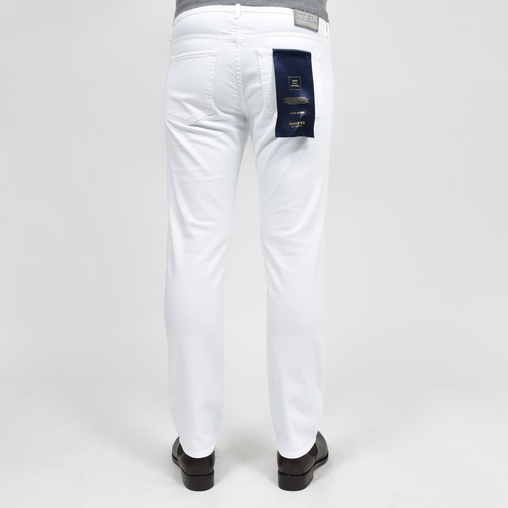 INCOTEX BLUE DIVISION(インコテックス ブルーディヴィジョン) Slim Fit ストレッチホワイトデニム BDPS0003-00530111/11609