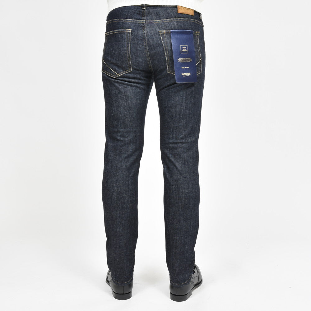 INCOTEX BLUE DIVISION(インコテックス ブルーディヴィジョン) Slim Fit ワンウォッシュストレッチデニム BDPS0003-02615W1/11606