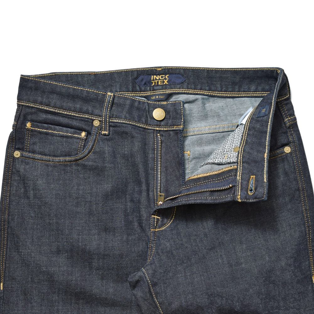 INCOTEX BLUE DIVISION(インコテックス ブルーディヴィジョン) Slim Fit ワンウォッシュストレッチデニム BDPS0003-02615W1/11606