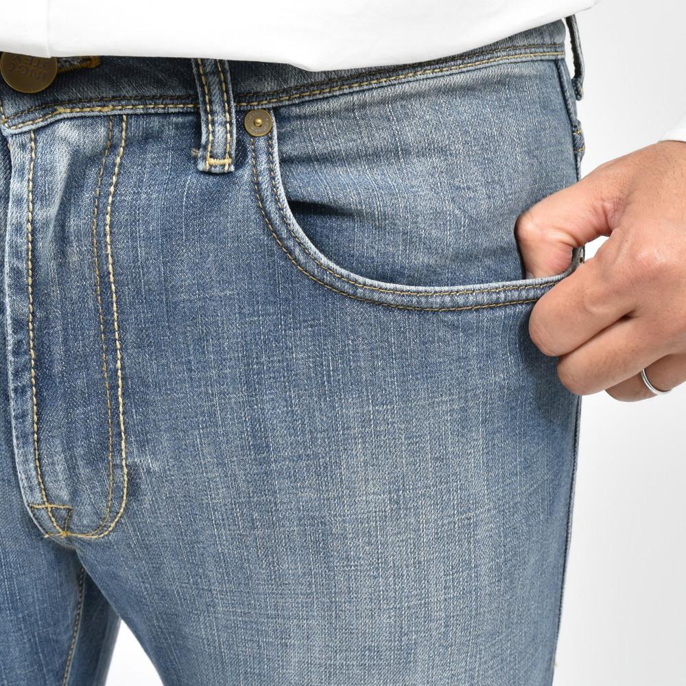 INCOTEX BLUE DIVISION(インコテックス ブルーディヴィジョン) Slim Fit ヴィンテージウォッシュストレッチデニム BDPS0003-02615W5/11607