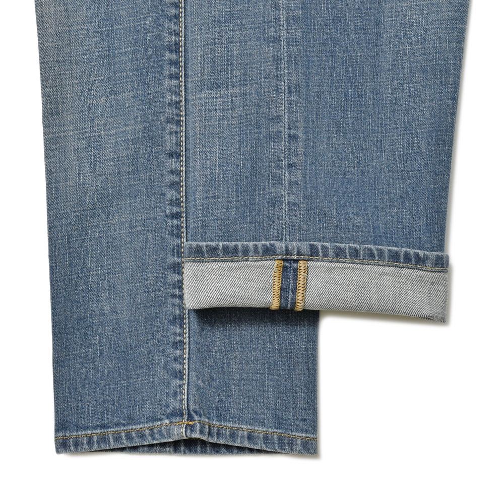INCOTEX BLUE DIVISION(インコテックス ブルーディヴィジョン) Slim Fit ヴィンテージウォッシュストレッチデニム BDPS0003-02615W5/11607