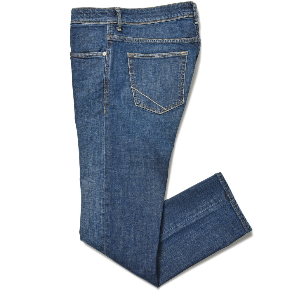 INCOTEX BLUE DIVISION(インコテックス ブルーディヴィジョン) Slim Fit ヴィンテージウォッシュストレッチデニム BDPS0003-02615W8/11608