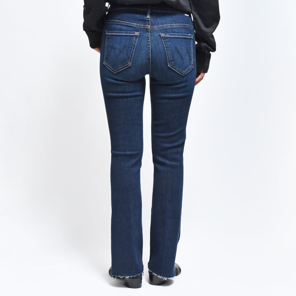 MOTHER(マザー)<BR>1157-104 THE INSIDER CROP STEP FRAY クロップドデニムパンツ