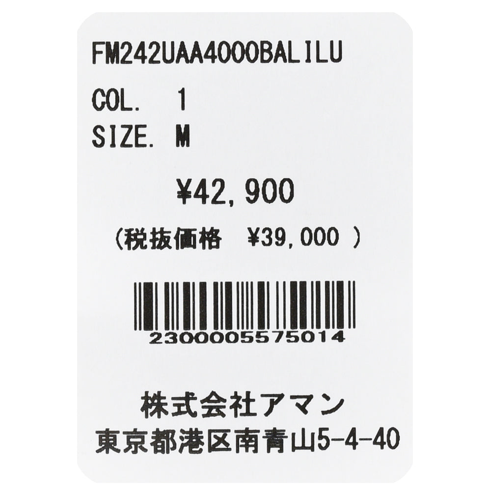 Finamore(フィナモレ) LUIGIルイジ/BALIバーリ ウォッシュドコットンライトネルワイドカラーシャツ A4000