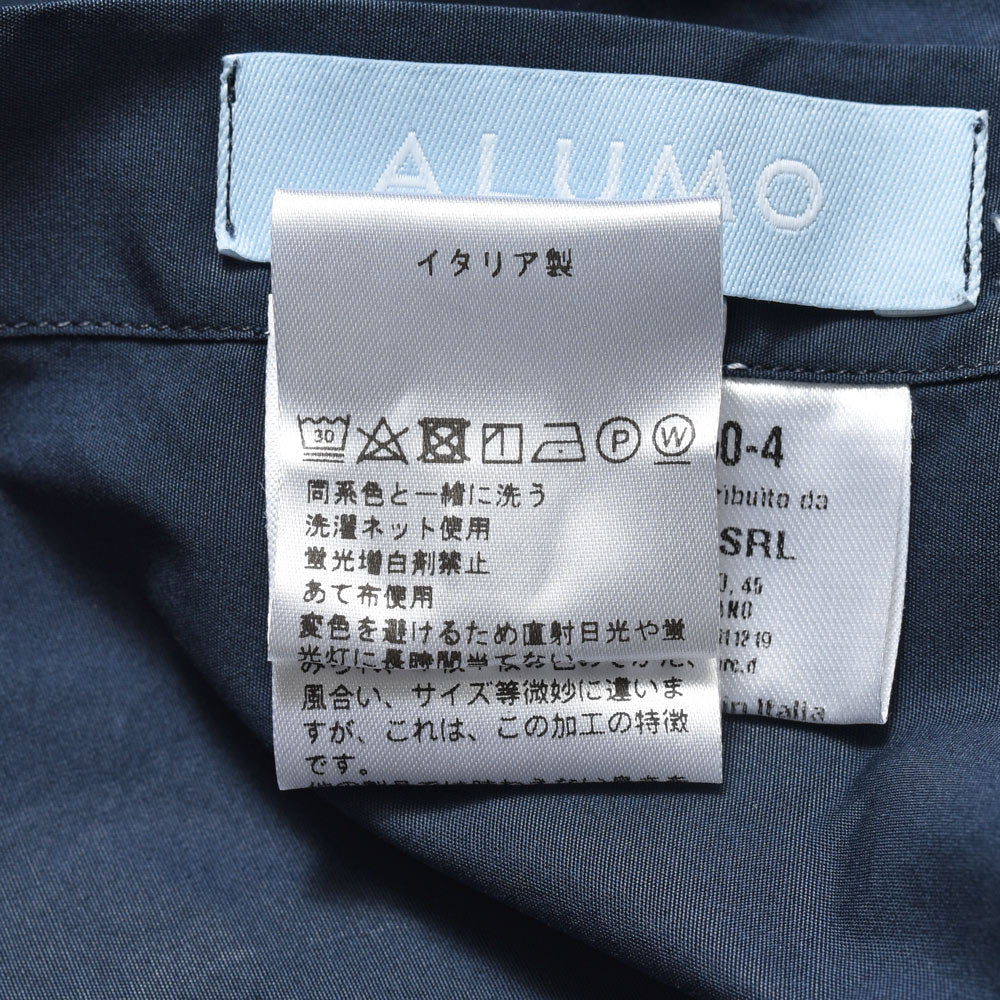 Finamore(フィナモレ) LUIGIルイジ/BALIバーリ ウォッシュドコットンブロードワイドカラーシャツ C0147