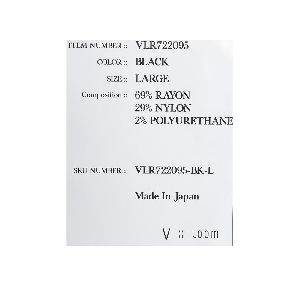 V::loom(ヴイルーム) レーヨンナイロンスムースクルーネックL/Sカットソー 206-23411