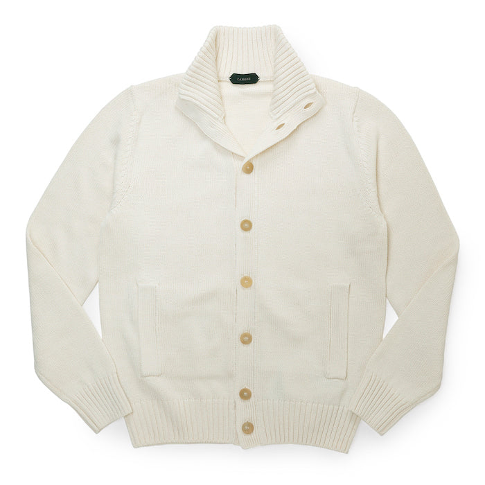 ザノーネ / ニット ブルゾン/CHIOTO(WOOL MERINOS)/812519 ZR229/Z3623/オフホワイト