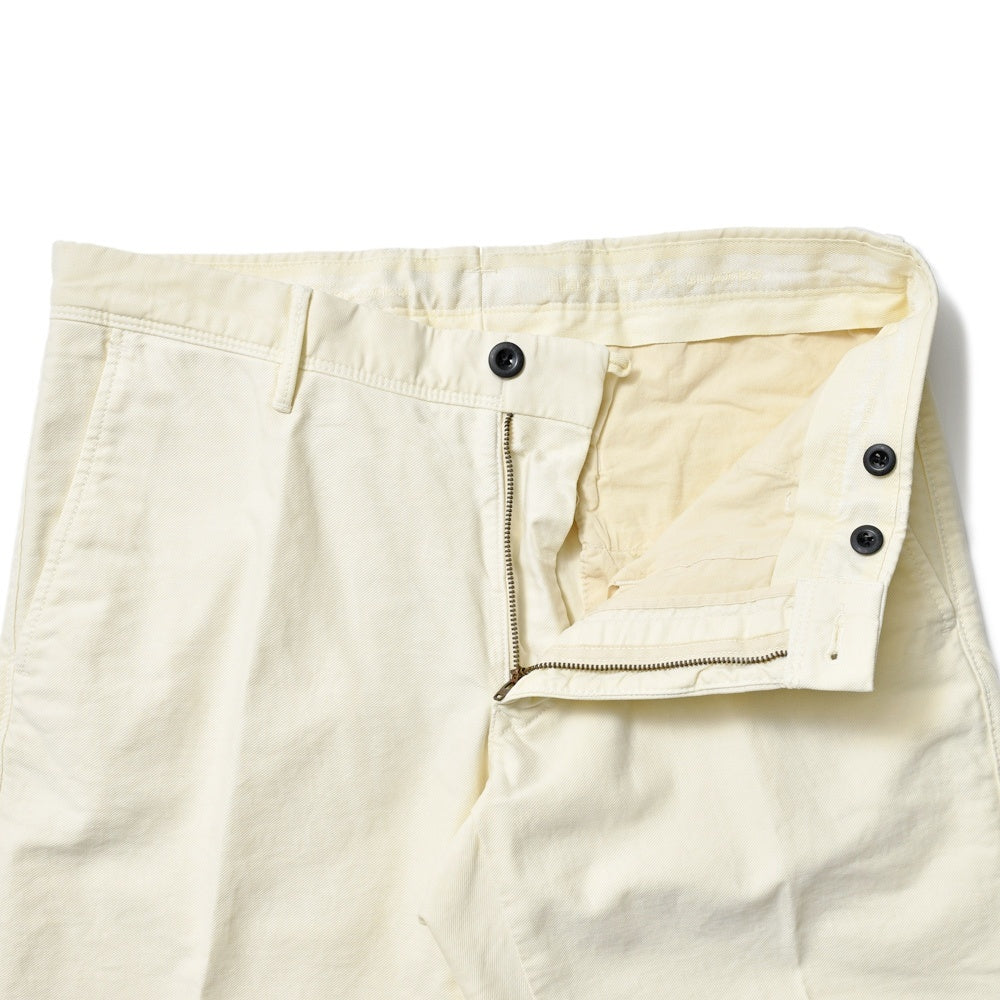 INCOTEX SLACKS(インコテックス スラックス) SLIM FIT ガーメントダイオーガニックコットンストレッチチノテーパードパンツ 18S100-4611D/21562/21563