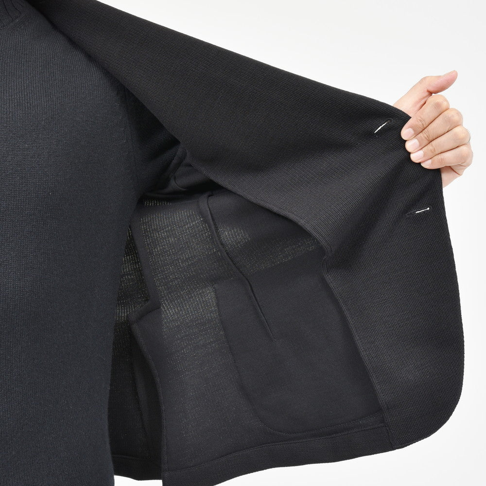 BOGLIOLI(ボリオリ) EMPTY JACKETエンプティジャケット ウールコットンニットジャージ2Bジャケット 0G0166/FA0015