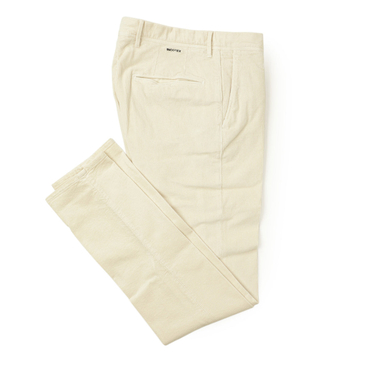 インコテックス / ストレッチ コーデュロイ コットン ウォッシュド パンツ / SLIM FIT SLACKS / SA100 / 4687A / オフホワイト