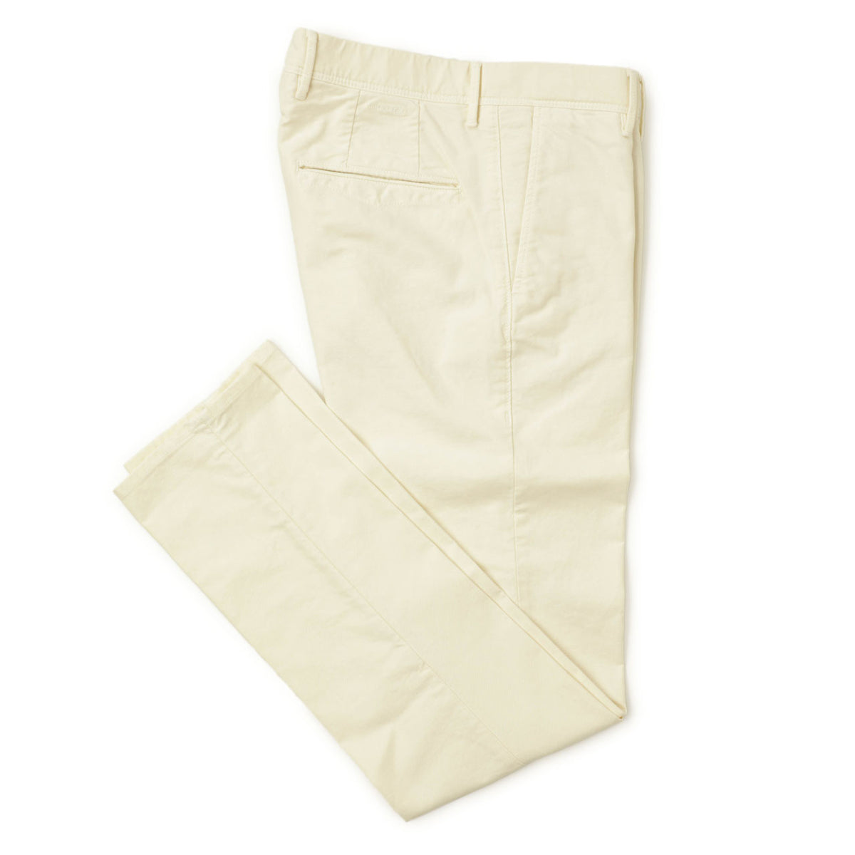 インコテックス / コットン オーガニック ウォッシュド パンツ / SLIM FIT SLACKS / 18S100 / 4611D / オフホワイト