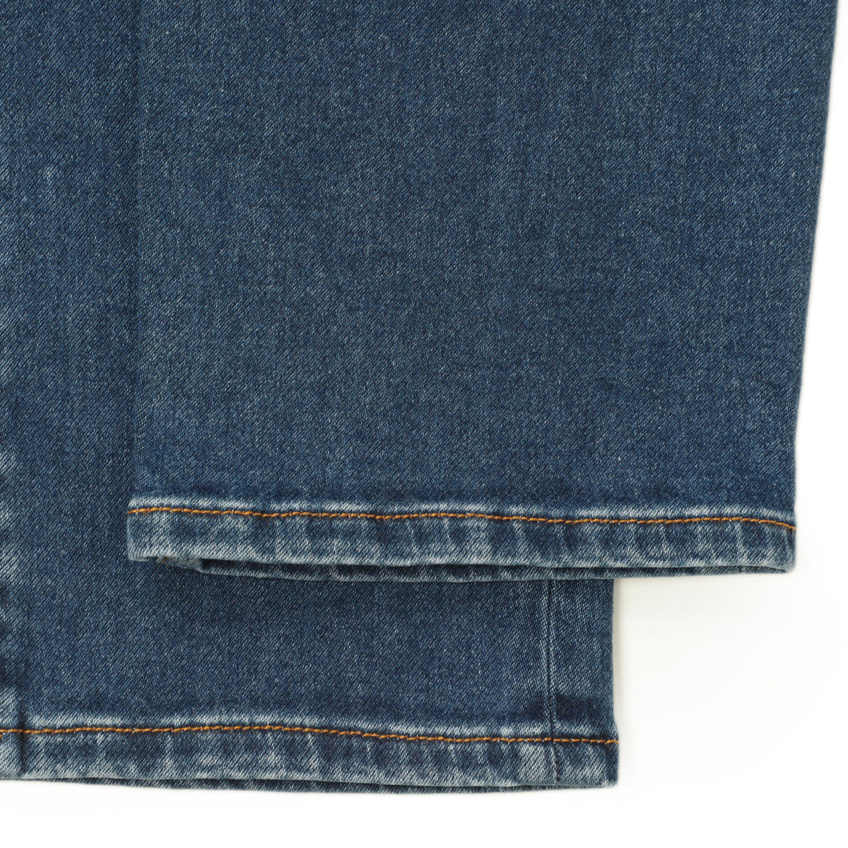ロイロジャース / ストレッチ コットン ウォッシュド デニム / SLIM FIT / Leonardo Authentic Fleece / ブルー