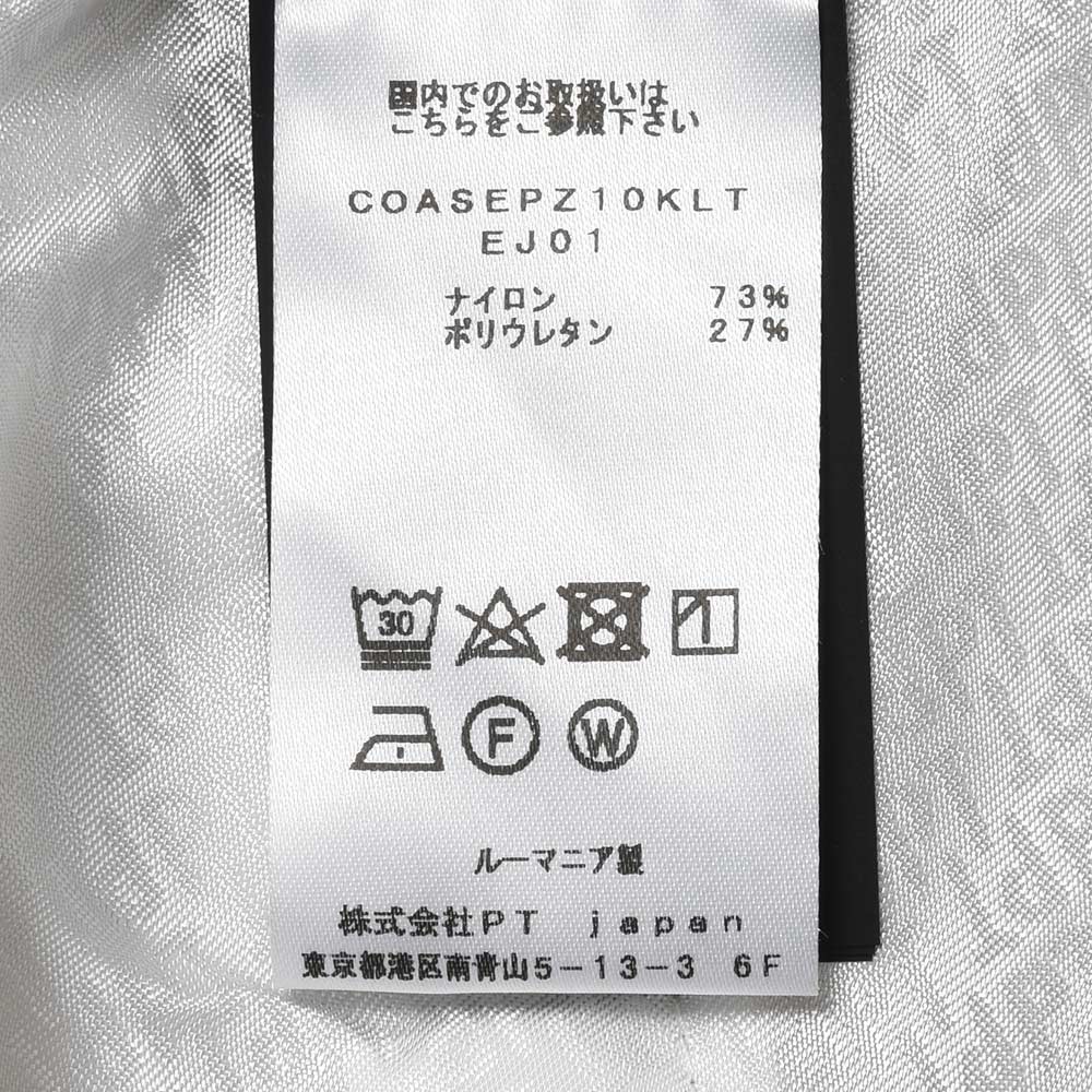 PT TORINO ピーティー トリノ Active ナイロン ストレッチ 裾ジップ ノープリーツ パンツ EPSILON ZIP/EJ01