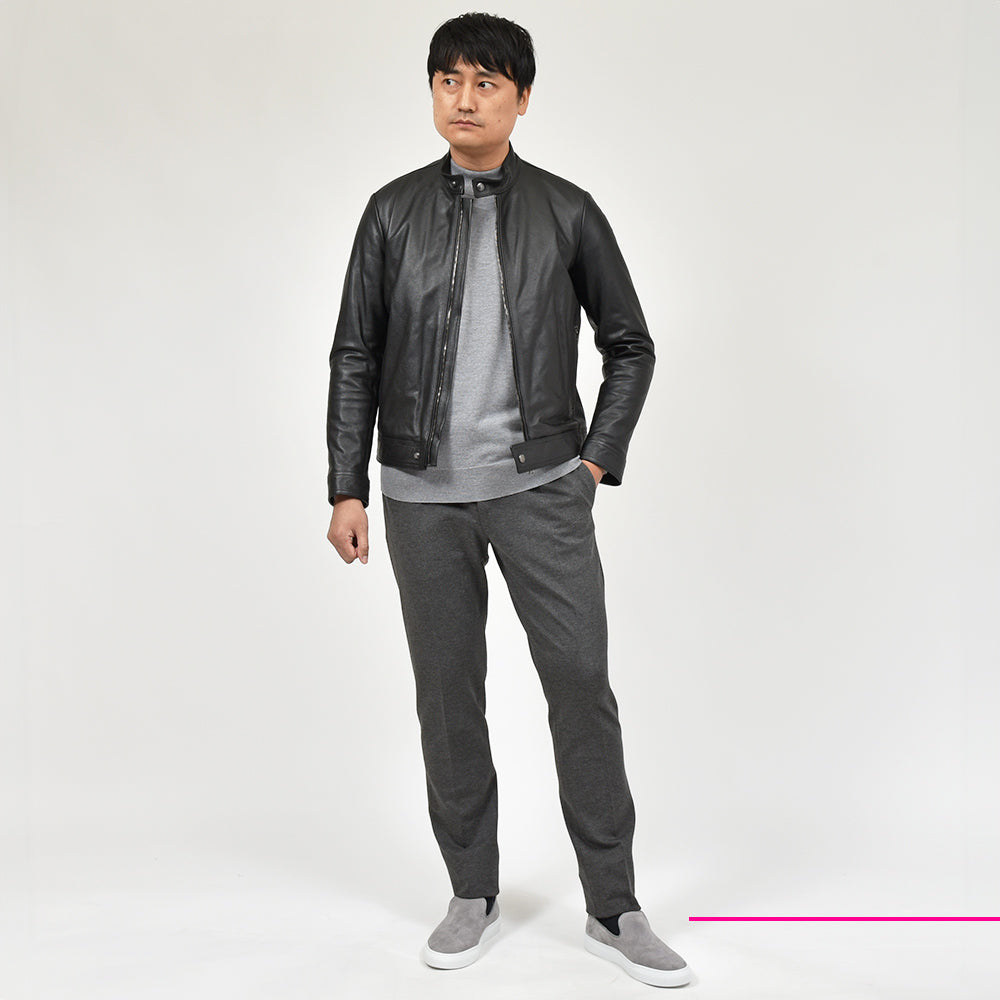 PT TORINO ピーティー トリノ ストレッチテックジャージー 1プリーツ シャーリングパンツ SOFT FIT/VD01