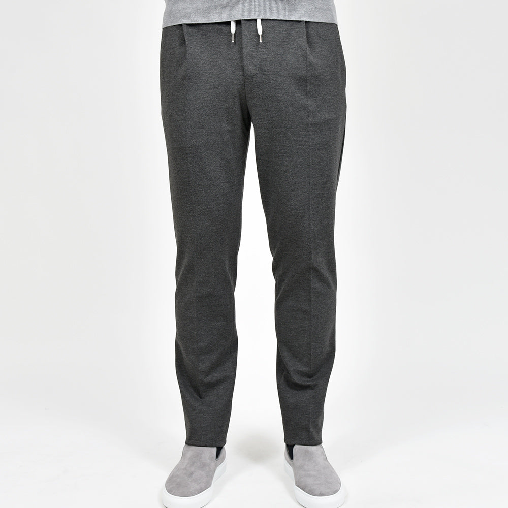 PT TORINO ピーティー トリノ ストレッチテックジャージー 1プリーツ シャーリングパンツ SOFT FIT/VD01