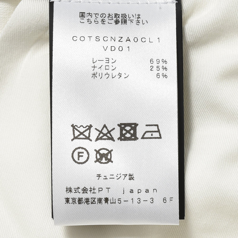 PT TORINO ピーティー トリノ ストレッチテックジャージー 1プリーツ シャーリングパンツ SOFT FIT/VD01