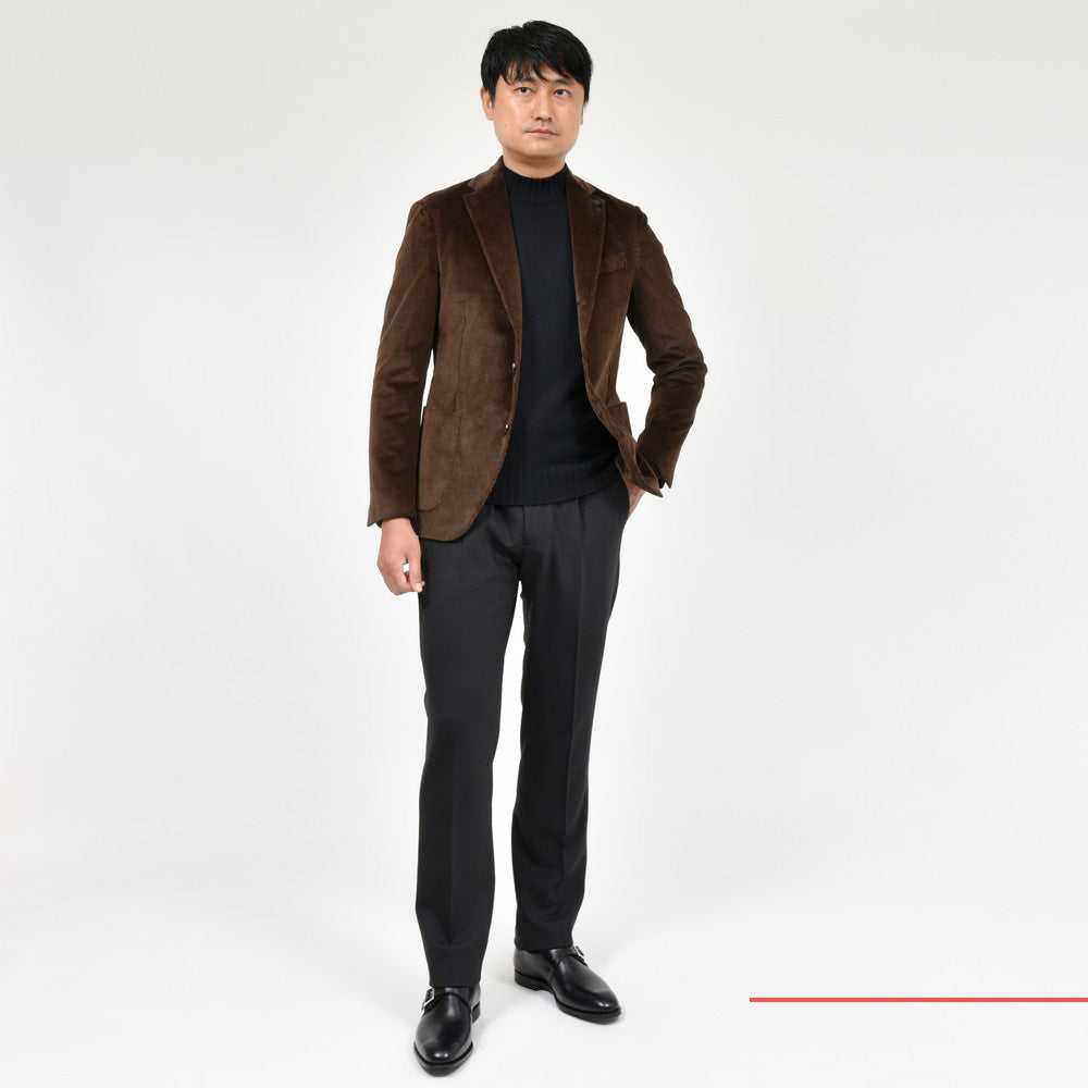 LARDINI(ラルディーニ) ADVANCEアドヴァンス ストレッチコットンコーデュロイ3Bジャケット JA6000AQ/IVSF63403