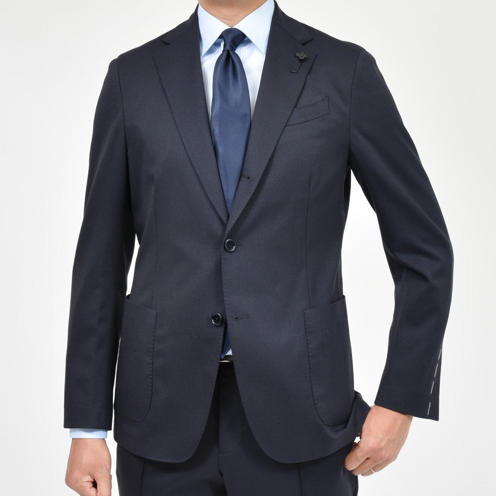 LARDINI(ラルディーニ) EASY WEARイージーウェア テクノウールサージ3Bスーツ JA143AQ/IVEL63703