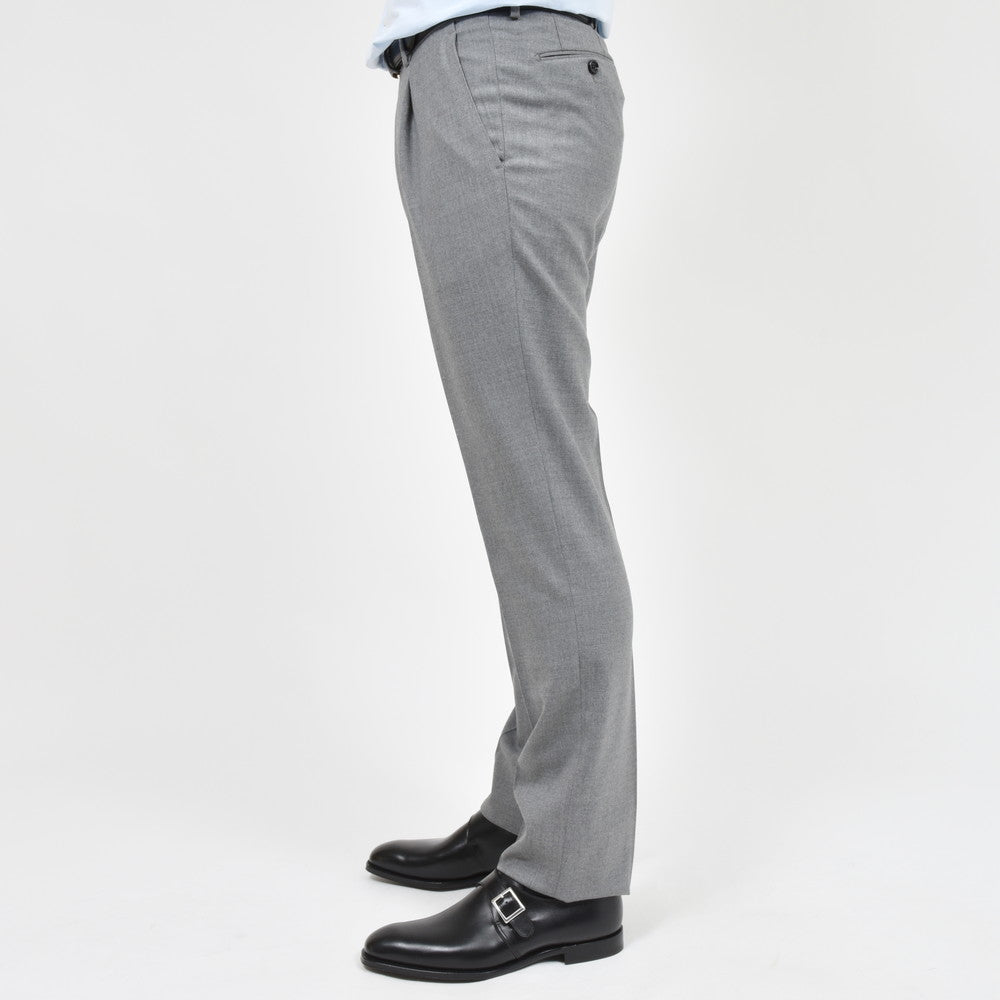LARDINI(ラルディーニ) ADVANCEアドヴァンス ストレッチウールサキソニー3B1プリーツスーツ JA6107AQ/IVSF63408