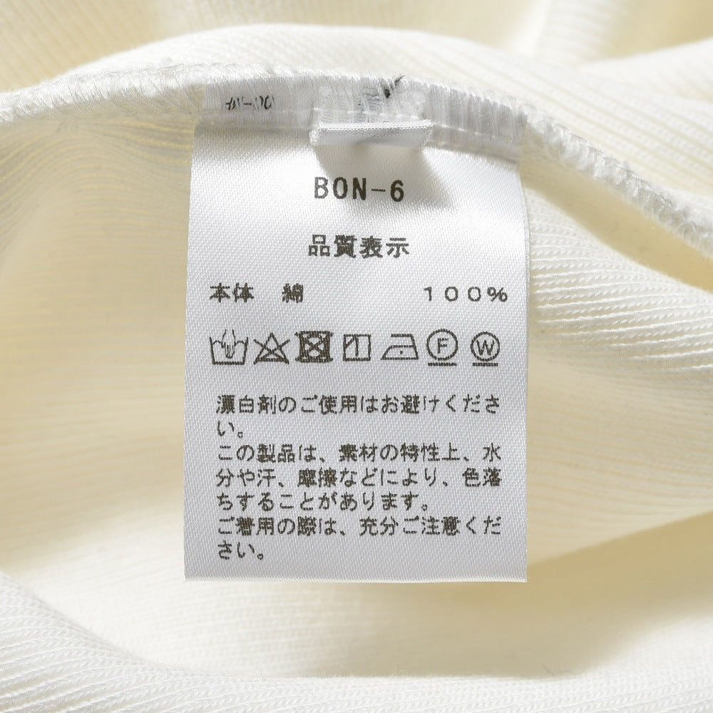 Bonfil(ボンフィル) コットンヘヴィーフライスクルーネックカットソー BON-6
