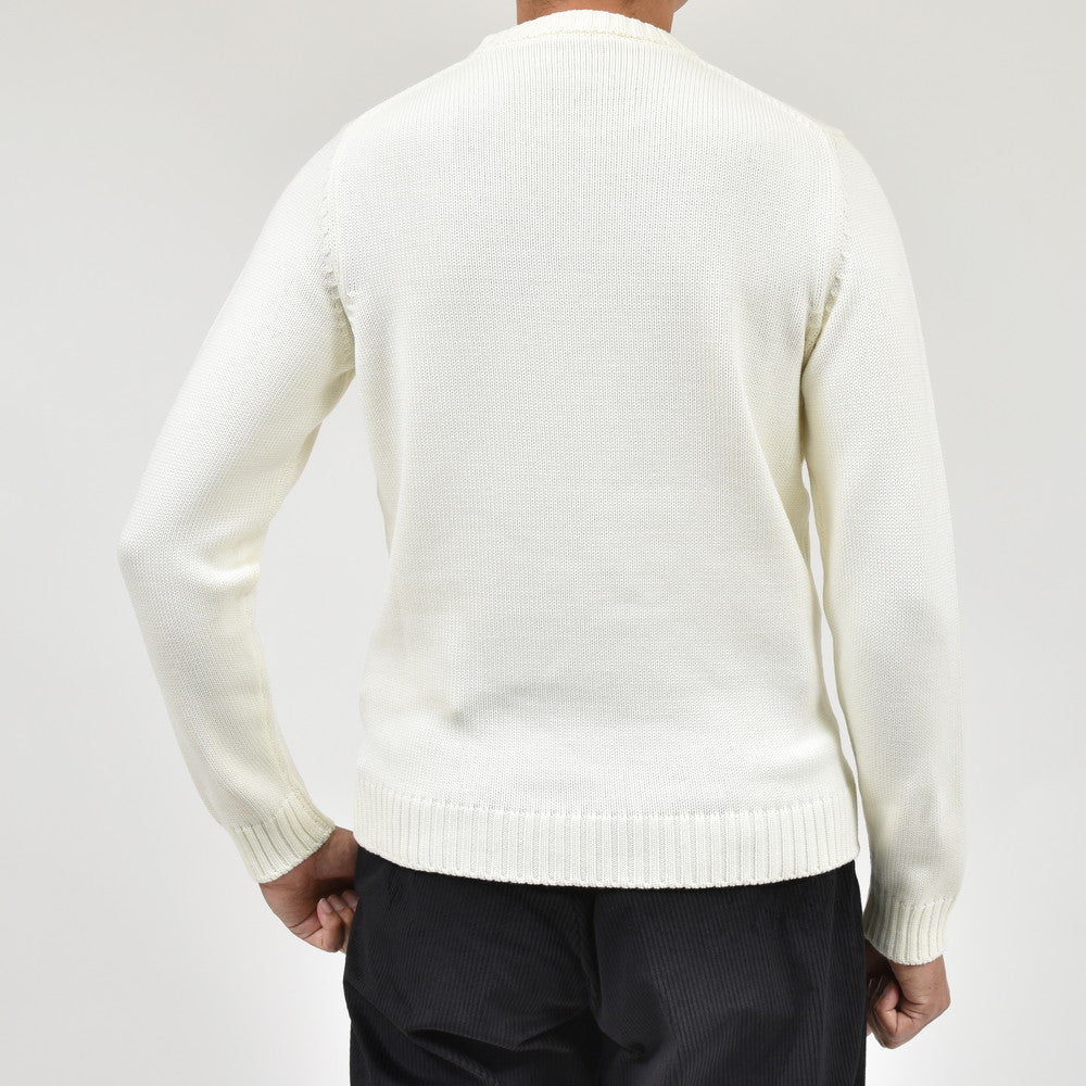 ZANONE(ザノーネ) 5ゲージウールクルーネックニット GIRO/SLIM FIT/810104/ZR229/25411