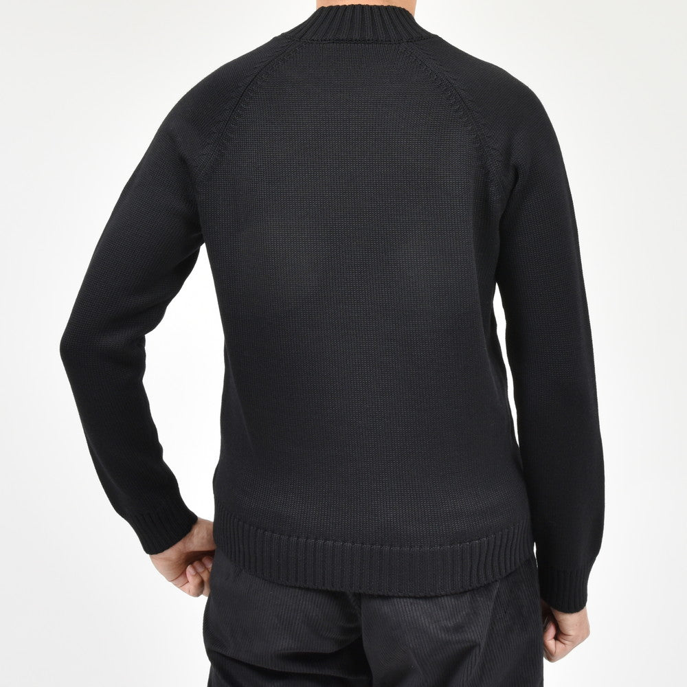 ZANONE(ザノーネ) 5ゲージウールモックネックニット LUPO RAG/SLIM FIT/810128/ZR229/25427